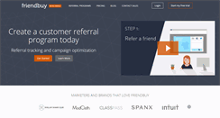 Desktop Screenshot of friendbuy.com
